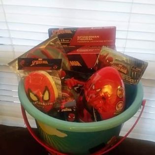 Cartoon Character Themed Basket