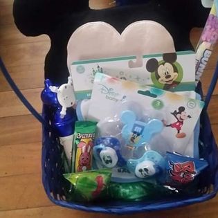 Cartoon Character Themed Basket