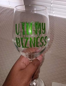 Personalized Wine Glass