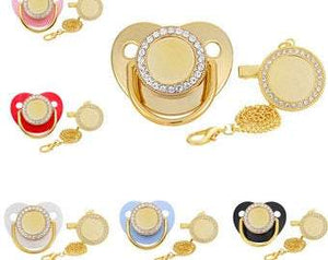 Blank Sublimation Bling Pacifier