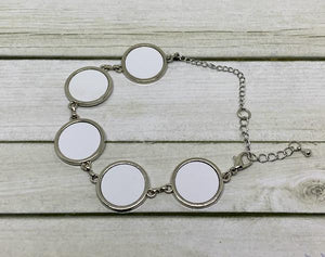 Personalized 5 Spot Bracelet