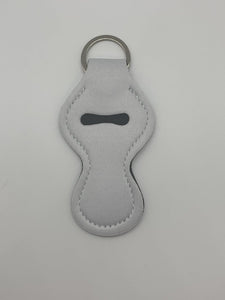 Custom Sublimated Chapstick Keychain